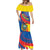 Ecuador Independence Day Mermaid Dress Dios patria y libertad - Wonder Print Shop