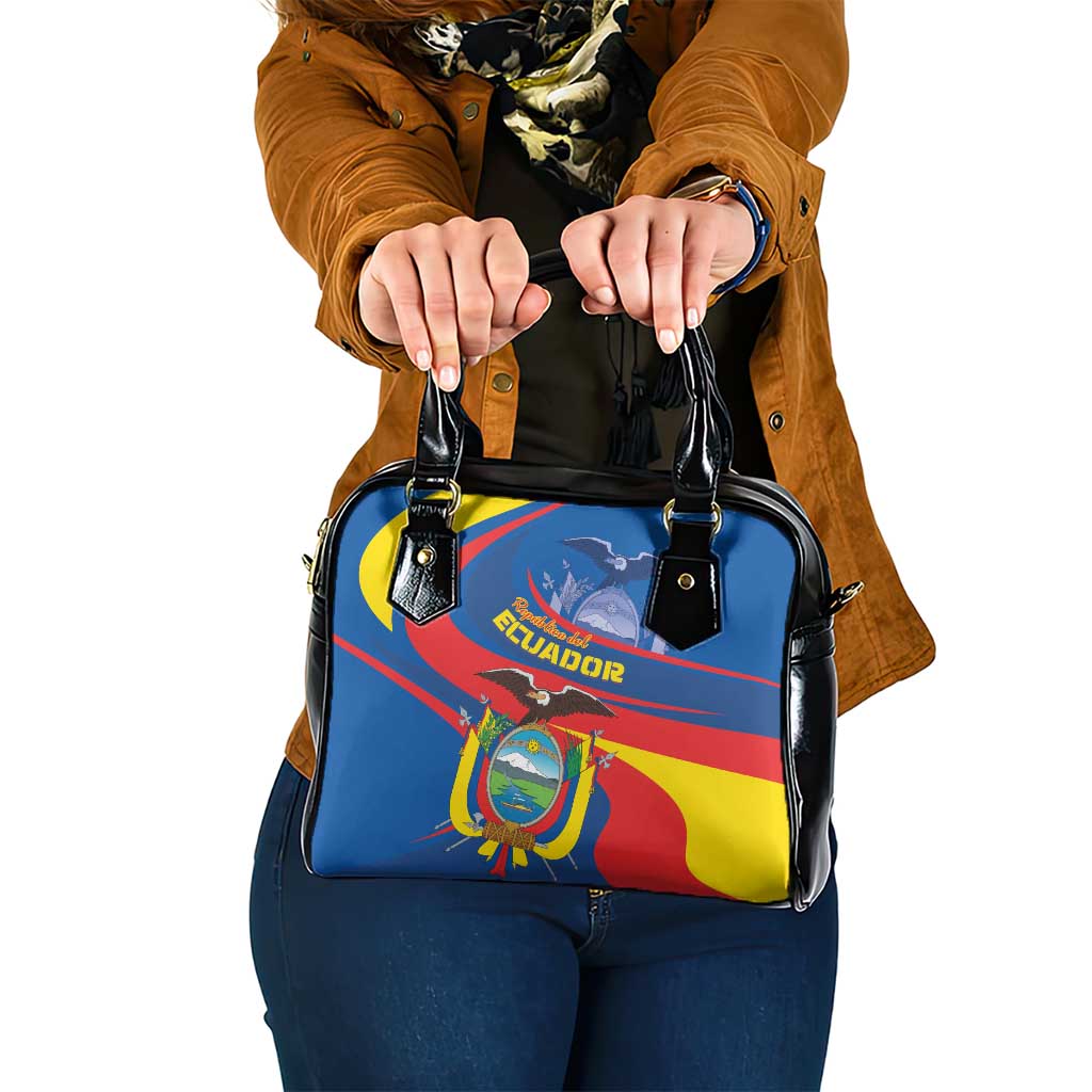 Ecuador Independence Day Shoulder Handbag Dios patria y libertad