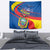 Ecuador Independence Day Tapestry Dios patria y libertad