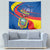 Ecuador Independence Day Tapestry Dios patria y libertad