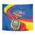 Ecuador Independence Day Tapestry Dios patria y libertad