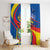 Ecuador Independence Day Window Curtain Dios patria y libertad - Wonder Print Shop