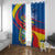 Ecuador Independence Day Window Curtain Dios patria y libertad - Wonder Print Shop