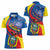 Ecuador Independence Day Women Polo Shirt Dios patria y libertad - Wonder Print Shop