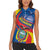 Ecuador Independence Day Women Sleeveless Polo Shirt Dios patria y libertad - Wonder Print Shop