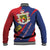 Liechtenstein Baseball Jacket Coat Of Arms Blue Red Color - Wonder Print Shop