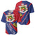 Liechtenstein Baseball Jersey Coat Of Arms Blue Red Color - Wonder Print Shop