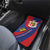 Liechtenstein Car Mats Coat Of Arms Blue Red Color - Wonder Print Shop