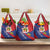 Liechtenstein Grocery Bag Coat Of Arms Blue Red Color