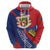 Liechtenstein Hoodie Coat Of Arms Blue Red Color - Wonder Print Shop