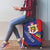 Liechtenstein Luggage Cover Coat Of Arms Blue Red Color - Wonder Print Shop