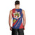 Liechtenstein Men Tank Top Coat Of Arms Blue Red Color - Wonder Print Shop