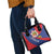 Liechtenstein Shoulder Handbag Coat Of Arms Blue Red Color