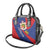 Liechtenstein Shoulder Handbag Coat Of Arms Blue Red Color