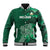 Ireland 2024 Rugby Baseball Jacket Irish Shamrock Celtic Cross - Wonder Print Shop