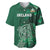 Ireland 2024 Rugby Baseball Jersey Irish Shamrock Celtic Cross - Wonder Print Shop