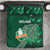 Ireland 2024 Rugby Bedding Set Irish Shamrock Celtic Cross - Wonder Print Shop