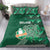 Ireland 2024 Rugby Bedding Set Irish Shamrock Celtic Cross - Wonder Print Shop