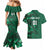 Ireland 2024 Rugby Couples Matching Mermaid Dress and Hawaiian Shirt Irish Shamrock Celtic Cross - Wonder Print Shop