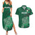 Ireland 2024 Rugby Couples Matching Summer Maxi Dress and Hawaiian Shirt Irish Shamrock Celtic Cross - Wonder Print Shop