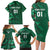 Ireland 2024 Rugby Family Matching Long Sleeve Bodycon Dress and Hawaiian Shirt Irish Shamrock Celtic Cross - Wonder Print Shop