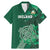 Ireland 2024 Rugby Family Matching Mermaid Dress and Hawaiian Shirt Irish Shamrock Celtic Cross - Wonder Print Shop