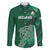 Ireland 2024 Rugby Family Matching Puletasi and Hawaiian Shirt Irish Shamrock Celtic Cross - Wonder Print Shop