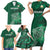 Ireland 2024 Rugby Family Matching Short Sleeve Bodycon Dress and Hawaiian Shirt Irish Shamrock Celtic Cross - Wonder Print Shop