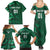 Ireland 2024 Rugby Family Matching Summer Maxi Dress and Hawaiian Shirt Irish Shamrock Celtic Cross - Wonder Print Shop