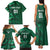 Ireland 2024 Rugby Family Matching Tank Maxi Dress and Hawaiian Shirt Irish Shamrock Celtic Cross - Wonder Print Shop