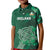 Ireland 2024 Rugby Kid Polo Shirt Irish Shamrock Celtic Cross - Wonder Print Shop