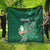 Ireland 2024 Rugby Quilt Irish Shamrock Celtic Cross