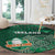 Ireland 2024 Rugby Round Carpet Irish Shamrock Celtic Cross