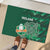 Ireland 2024 Rugby Rubber Doormat Irish Shamrock Celtic Cross