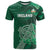 Ireland 2024 Rugby T Shirt Irish Shamrock Celtic Cross