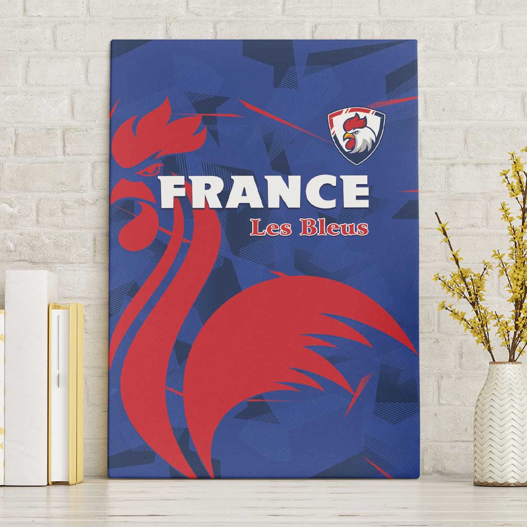 France 2024 Rugby Canvas Wall Art Bravo Les Bleus - Wonder Print Shop