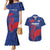 France 2024 Rugby Couples Matching Mermaid Dress and Hawaiian Shirt Bravo Les Bleus - Wonder Print Shop