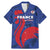 France 2024 Rugby Family Matching Mermaid Dress and Hawaiian Shirt Bravo Les Bleus - Wonder Print Shop