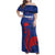 France 2024 Rugby Family Matching Off Shoulder Maxi Dress and Hawaiian Shirt Bravo Les Bleus - Wonder Print Shop