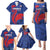 France 2024 Rugby Family Matching Puletasi and Hawaiian Shirt Bravo Les Bleus - Wonder Print Shop