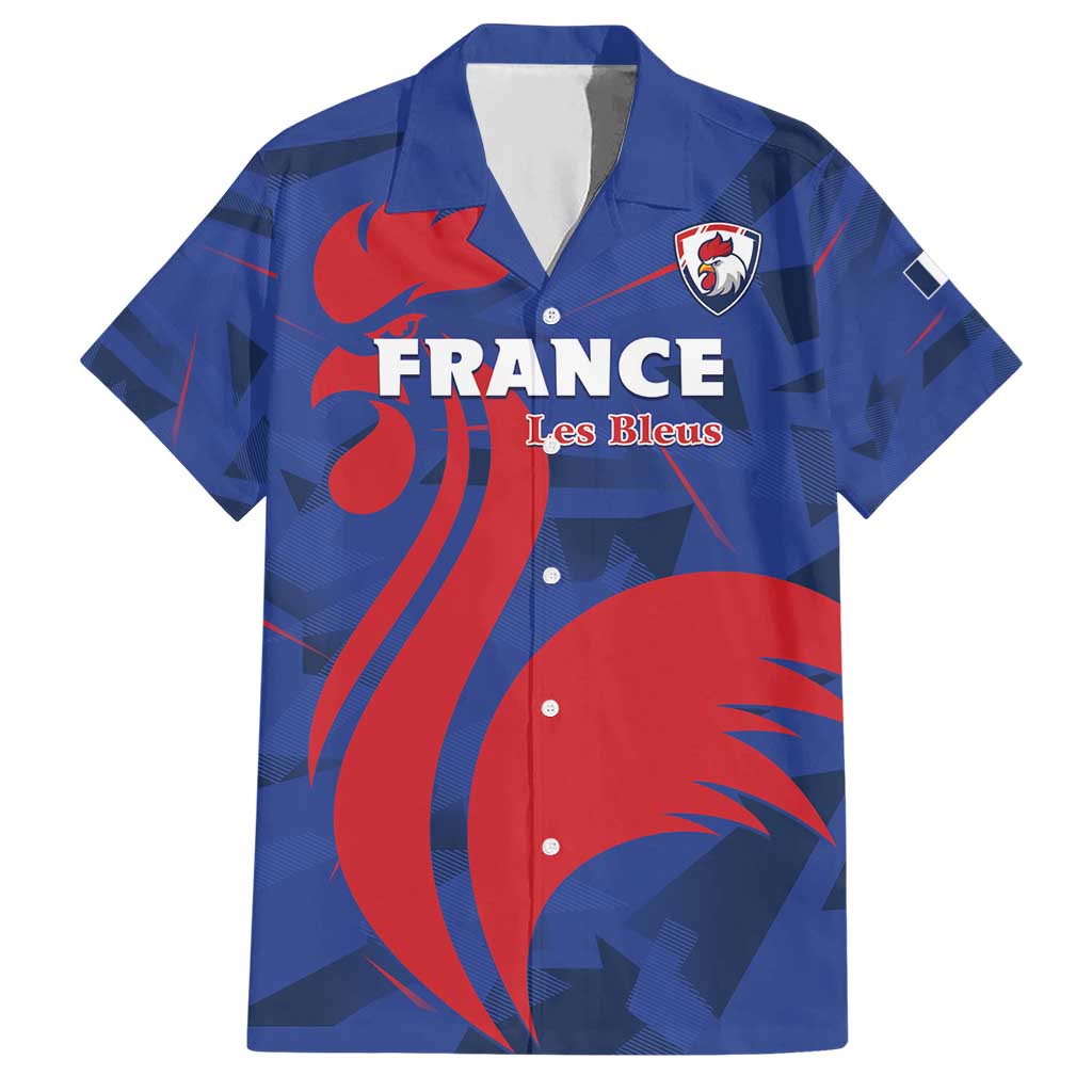 France 2024 Rugby Hawaiian Shirt Bravo Les Bleus - Wonder Print Shop