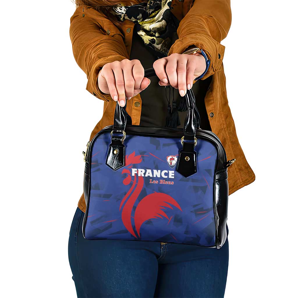 France 2024 Rugby Shoulder Handbag Bravo Les Bleus