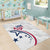 USA 2024 Rugby Area Rug Soar Like an Eagle White Version - Wonder Print Shop