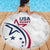 USA 2024 Rugby Beach Blanket Soar Like an Eagle White Version - Wonder Print Shop