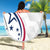 USA 2024 Rugby Beach Blanket Soar Like an Eagle White Version - Wonder Print Shop