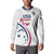 USA 2024 Rugby Button Sweatshirt Soar Like an Eagle White Version - Wonder Print Shop