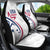 USA 2024 Rugby Car Seat Cover Soar Like an Eagle White Version - Wonder Print Shop