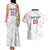 USA 2024 Rugby Couples Matching Tank Maxi Dress and Hawaiian Shirt Soar Like an Eagle White Version - Wonder Print Shop