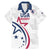 USA 2024 Rugby Family Matching Mermaid Dress and Hawaiian Shirt Soar Like an Eagle White Version - Wonder Print Shop