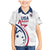 USA 2024 Rugby Family Matching Mermaid Dress and Hawaiian Shirt Soar Like an Eagle White Version - Wonder Print Shop